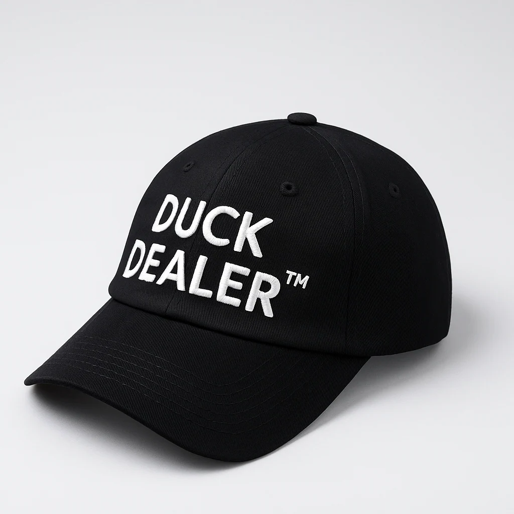 Duck Dealer™ Baseball Cap – Adult Size | Duck World™ Official Merchandise - Image 3